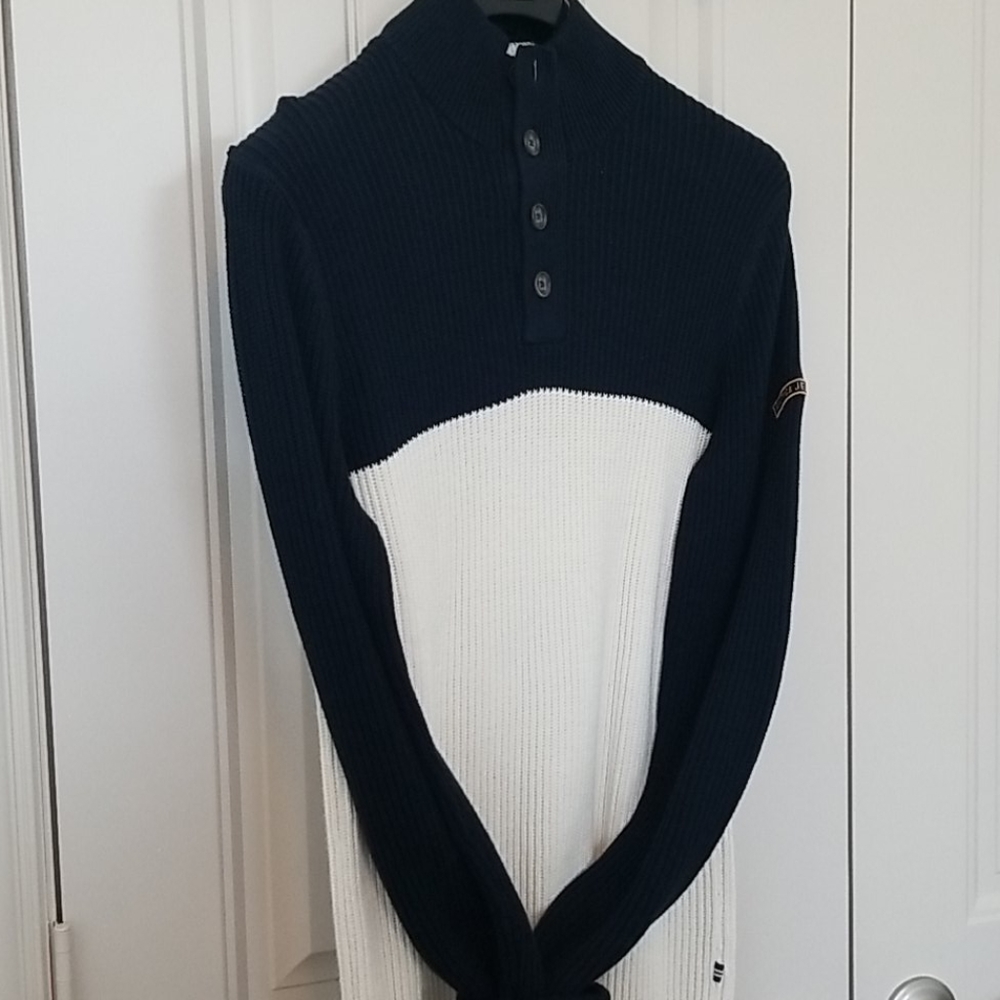 TWO-TONED NAUTICA SWEATER